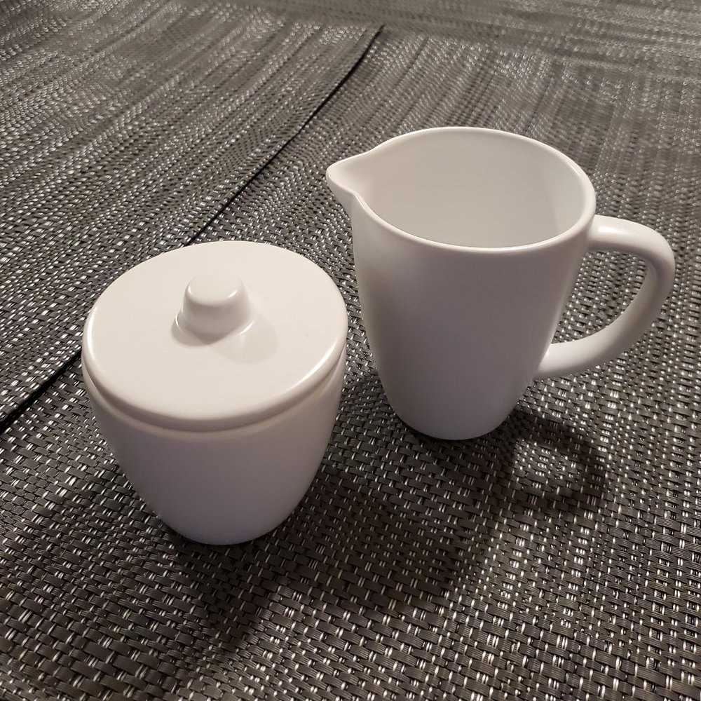 West Elm Stoneware Cream and Sugar Set - NWOT